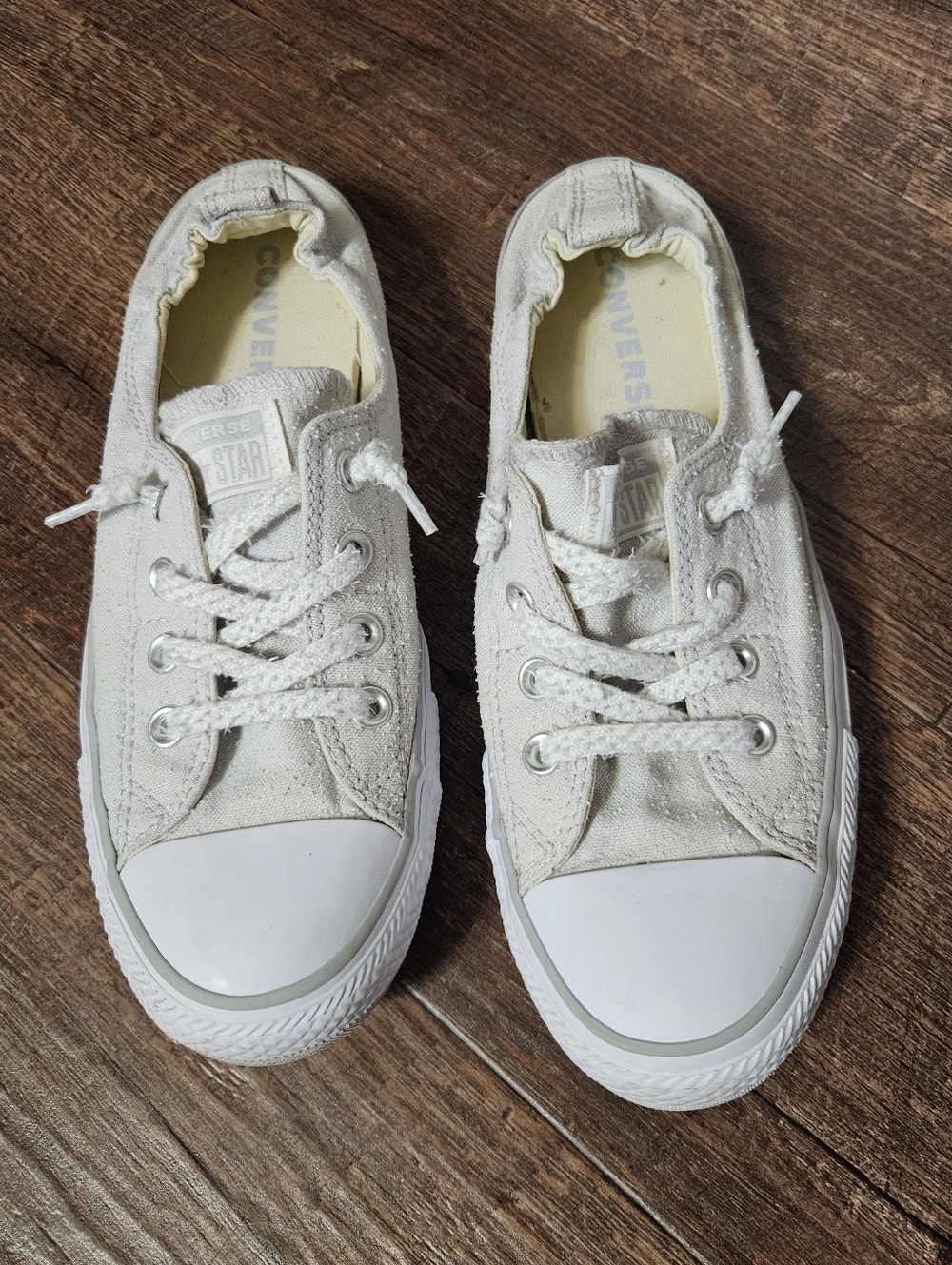 Converse Chuck Taylor All Star Low Top Sneakers - Oatmeal - Size 10